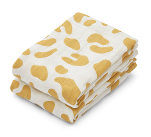 Liewood / Lewis Muslin Cloth / Tetradoeken / 2-pack / Leo Jojoba