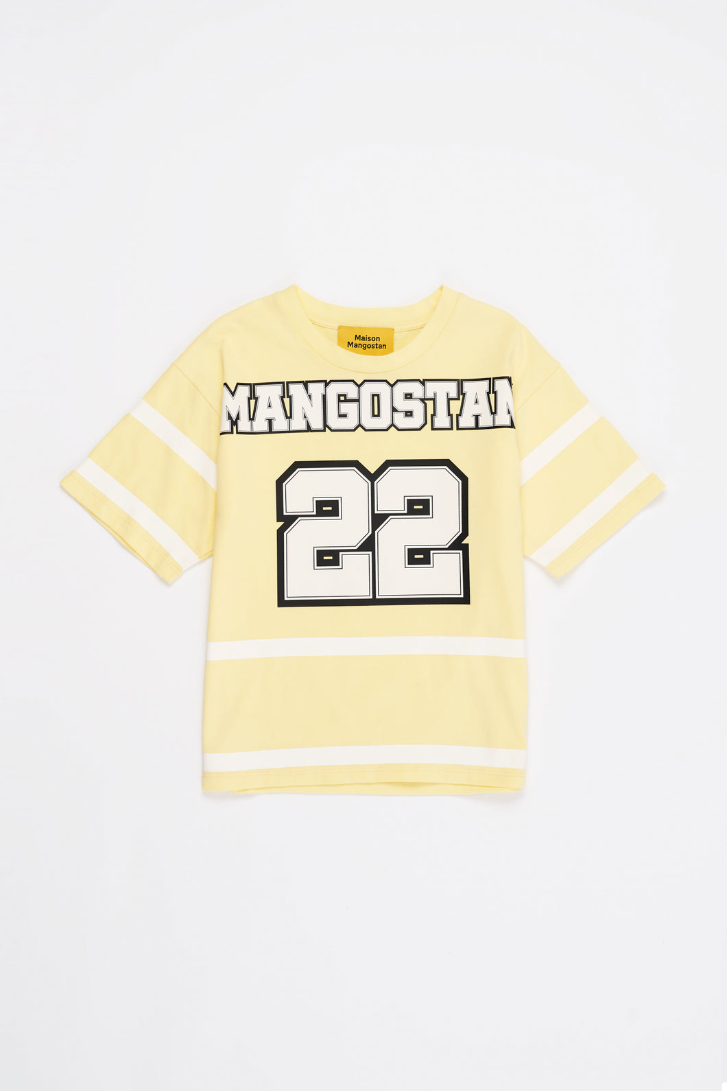 Maison Mangostan / T-Shirt / Twenty Two / Light Yellow