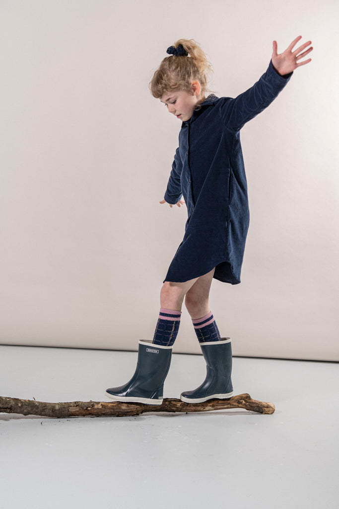 Mr Manchette / Shirt Dress / Blue