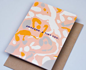 The Completist / Graphic Card / Wenskaart / Awesome A Tiny You