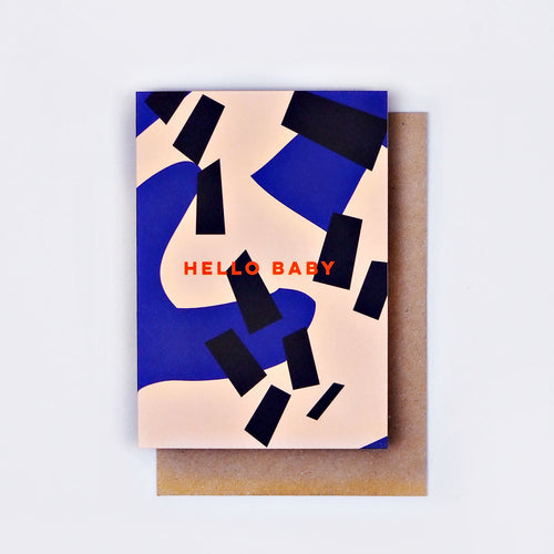 The Completist / Graphic Card / Wenskaart / Hello Baby