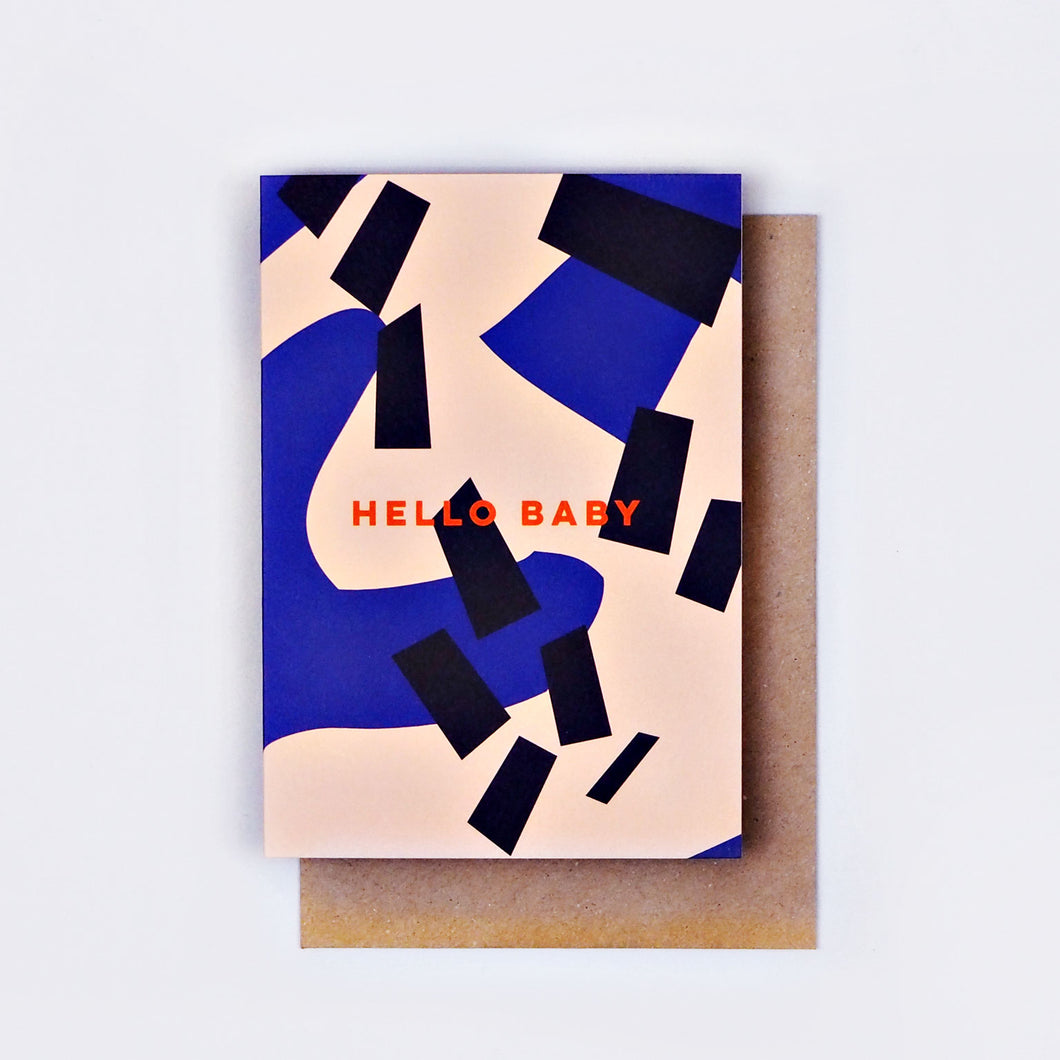 The Completist / Graphic Card / Wenskaart / Hello Baby