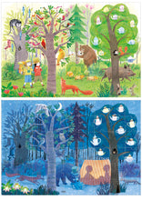 Load image into Gallery viewer, Londji / Reversible Puzzle / Night &amp; Day In The Forest / 5-8Y