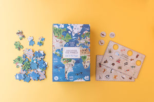 Londji / Look & Find Puzzle / Discover The World / 6Y+