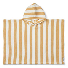 Load image into Gallery viewer, Liewood / Paco Poncho / Stripe White Yellow Mellow