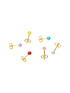 Selva Sauvage / Earring Stud / Bullet / French Blue