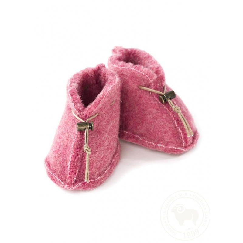 Alwero / Wool Baby Boots / Pink