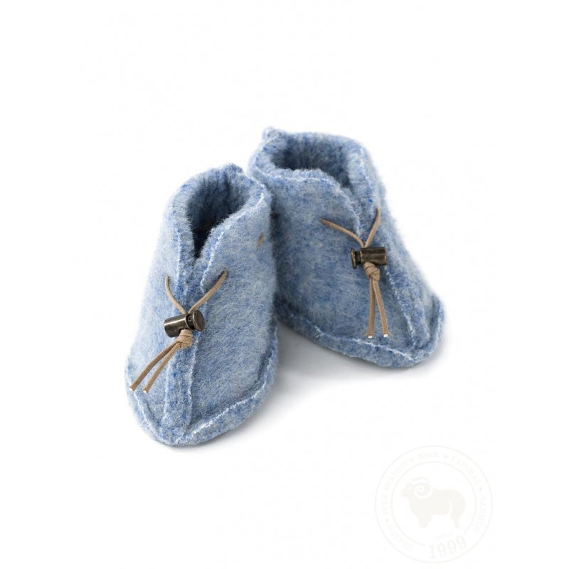 Alwero / Wool Baby Boots / Light Blue