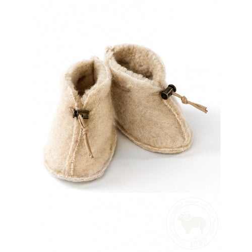 Alwero / Wool Baby Boots / Beige