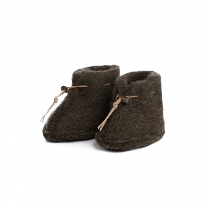Alwero / Wool Baby Boots / Khaki