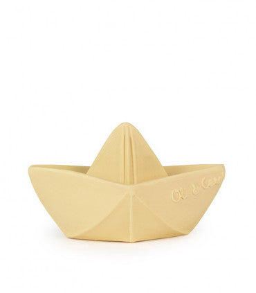 Oli & Carol / Badspeelgoed / Origami Boat / Vanilla