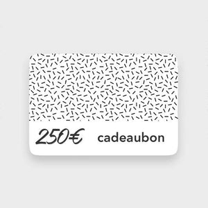 Digitale Cadeaubon / 250€