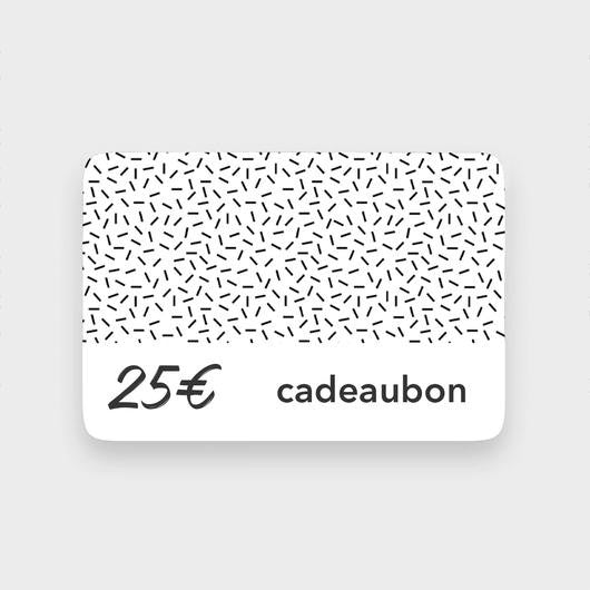 Digitale Cadeaubon / 25€