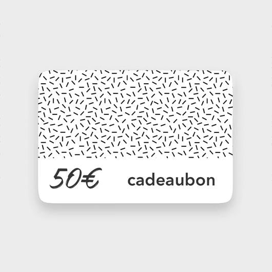 Digitale Cadeaubon / 50€