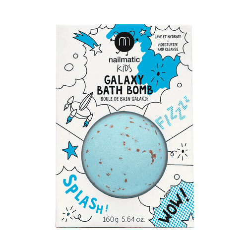 Nailmatic Kids / Colouring Bath Bomb / Galaxy Blue