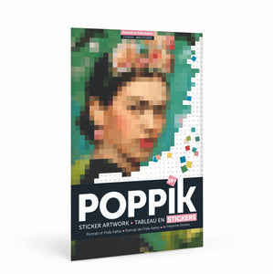 Poppik / Stickers Pixel Poster / Frida Kahlo