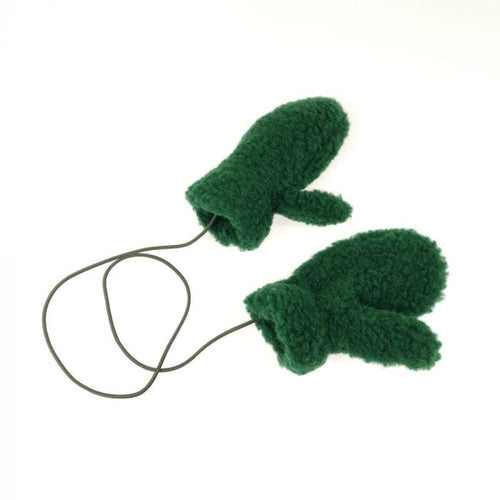 Alwero / Mitts on a string / Dark green