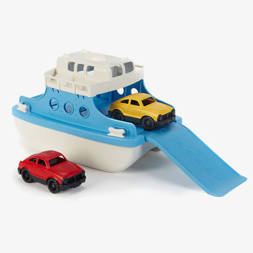 Green Toys / 3+ / Badspeelgoed / Ferry Boot met Auto's