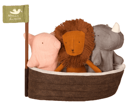 Maileg / Noah's Ark with 3 Mini Animals
