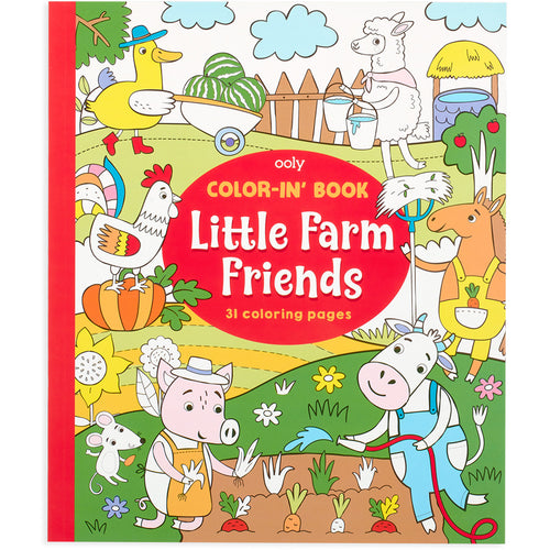 Ooly / Colouring Book / Kleurboek / Little Farm Friends