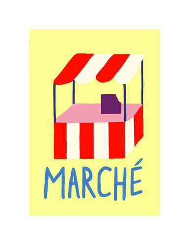 Wolfnoodle / Poster / A3 / Marché