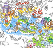 Load image into Gallery viewer, Omy Design &amp; Play / Giant Colouring Poster / Atlas