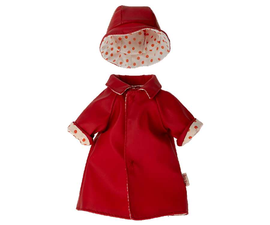 Maileg / Rain Coat with Hat for Teddy