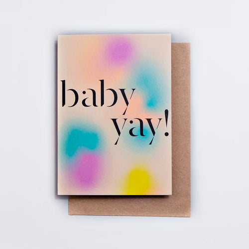 The Completist / Graphic Card / Wenskaart / Baby Yay!