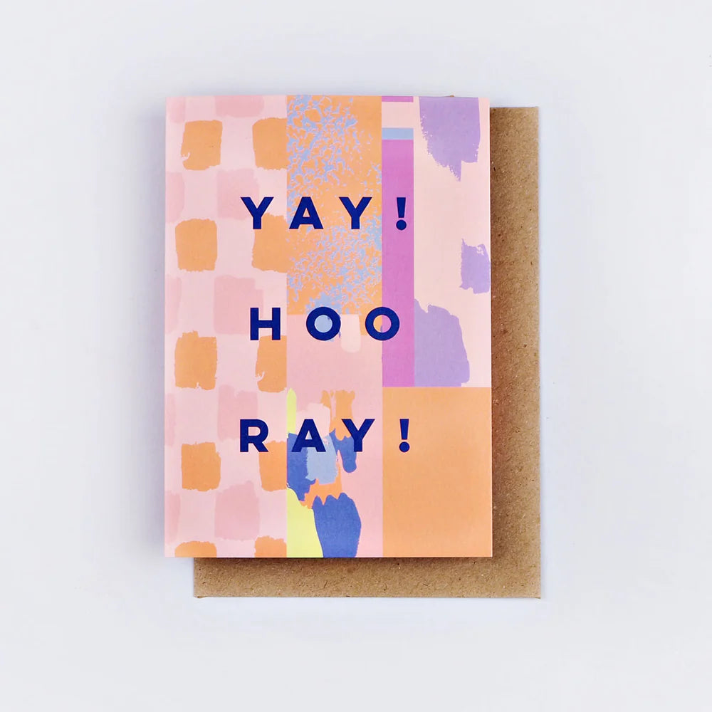 The Completist / Graphic Card / Wenskaart / Yay Hoo Ray