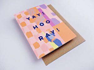 The Completist / Graphic Card / Wenskaart / Yay Hoo Ray