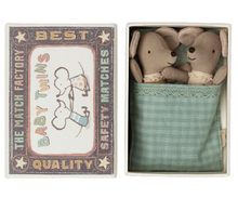 Load image into Gallery viewer, Maileg / Mouse in Box / Baby Twins