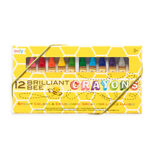 Load image into Gallery viewer, Ooly / Bijenwas Wasco&#39;s / Brilliant Bee Crayons / 12st