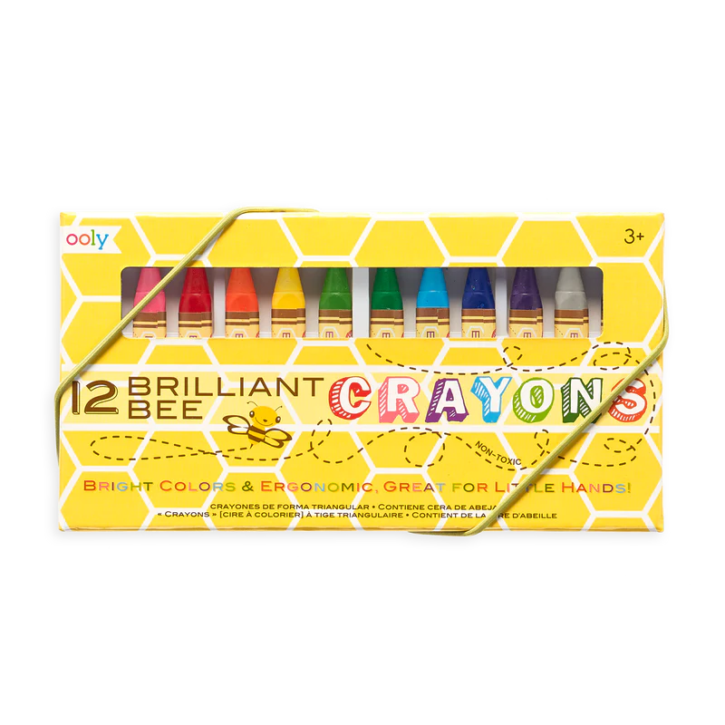 Ooly / Bijenwas Wasco's / Brilliant Bee Crayons / 12st