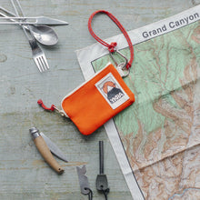 Load image into Gallery viewer, Ykra / Mini Wallet / Portefeuille / Orange