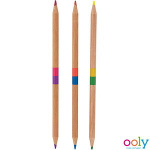 Ooly / Potloden / 2 of a Kind Double Ended Colored Pencils