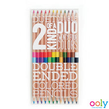 Load image into Gallery viewer, Ooly / Potloden / 2 of a Kind Double Ended Colored Pencils