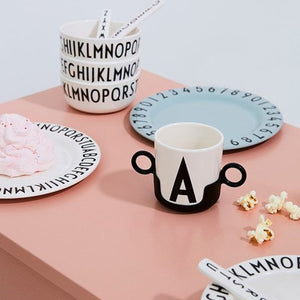 Design Letters / Handle for Melamine Cup / Black