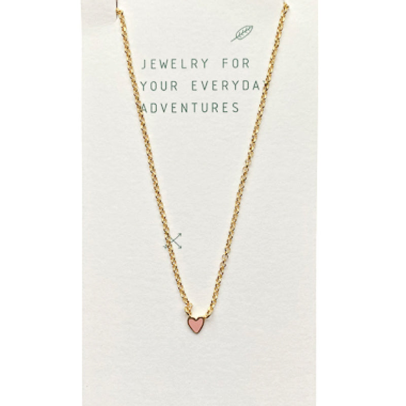 Selva Sauvage / Necklace / Heart Pink