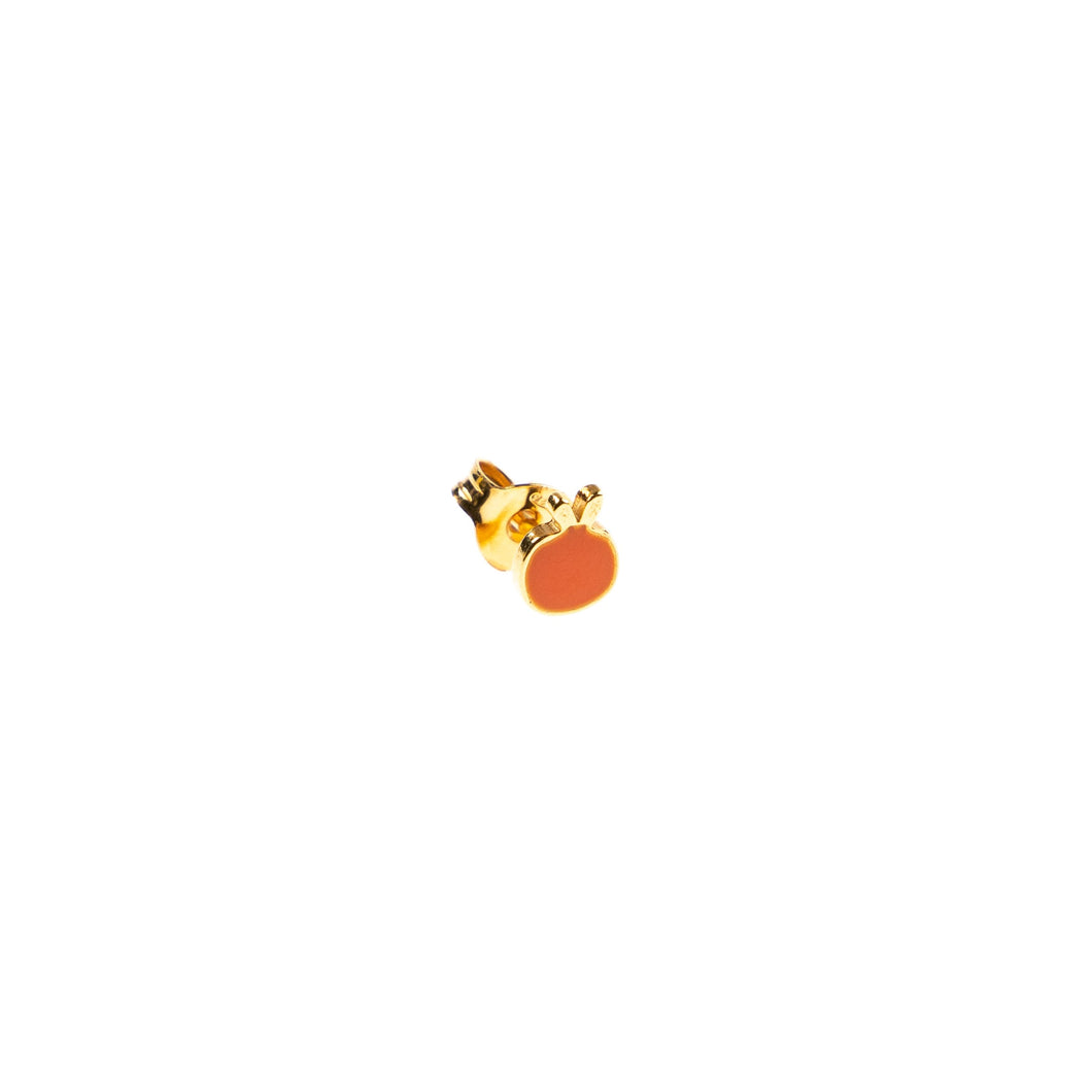 Selva Sauvage / Earring Stud / Orange