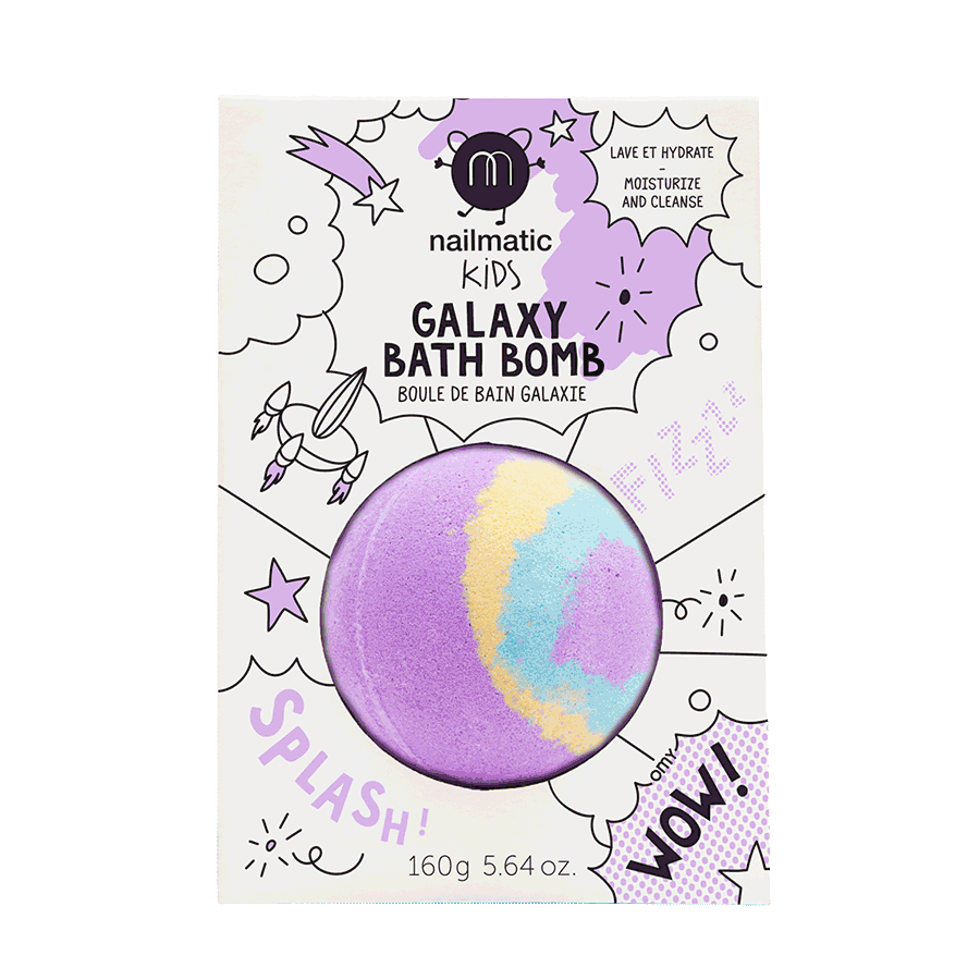 Nailmatic Kids / Colouring Bath Bomb / Pulsar