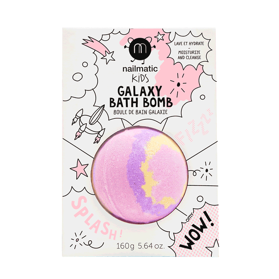 Nailmatic Kids / Colouring Bath Bomb / Supernova