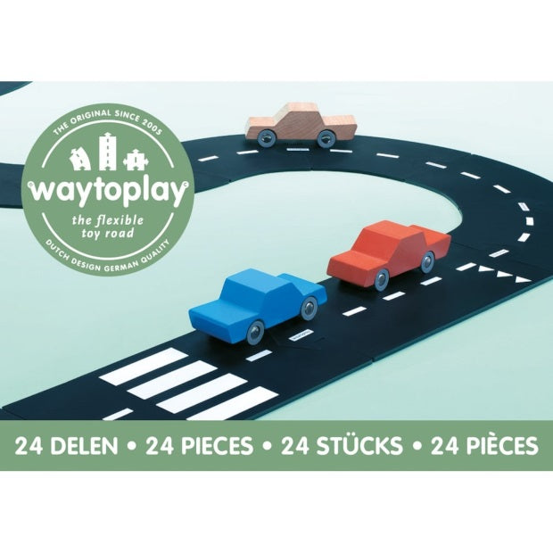 Waytoplay / Flexibele autobaan / Snelweg - Highway (24-delig)
